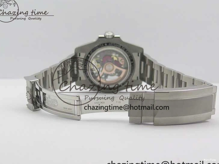 MiroTime 0214 Durable Andrea Pirlo Project Skeleton Submariner SS VRF Best Edition on SS Bracelet SA 2985